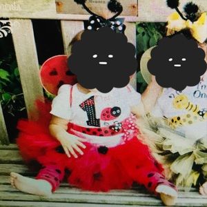 Ladybug tutu costume - Baby Girl Halloween costume
